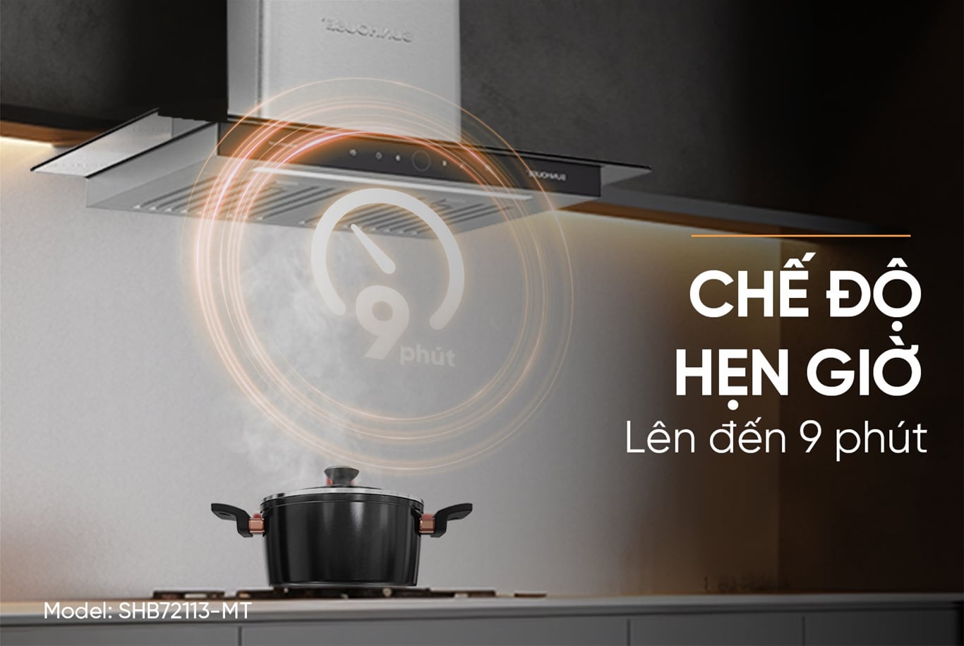 Máy hút mùi chữ t Sunhouse SHB72113-MT – ảnh 7