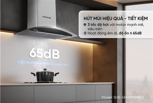 Máy hút mùi kính cong Sunhouse SHB-5HM9999pro – ảnh 8