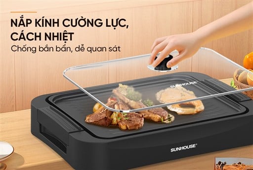 Bếp nướng điện Sunhouse SHD4604 – ảnh 6