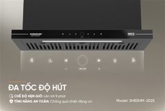Máy hút mùi âm tủ Sunhouse SHB5HM-2025 ảnh 5