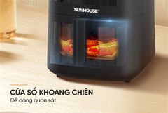 Nồi chiên không dầu 8L Sunhouse SHD4081 ảnh 8
