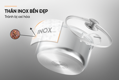 Nồi inox 3 đáy Sunhouse SHG308-18 ảnh 7