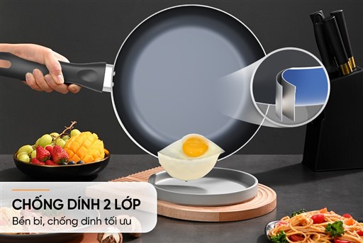 Chảo chống dính Sunhouse eco SVE30 – ảnh 8