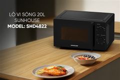 Lò vi sóng 20L Sunhouse SHD4822 ảnh 5
