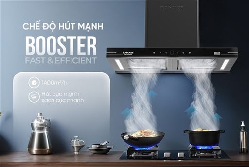 Máy hút mùi chữ t Sunhouse SHB5HM-2085 – ảnh 6
