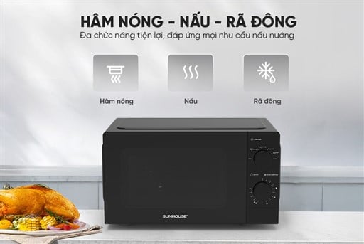 Lò vi sóng 20L Sunhouse SHD4821 – ảnh 7