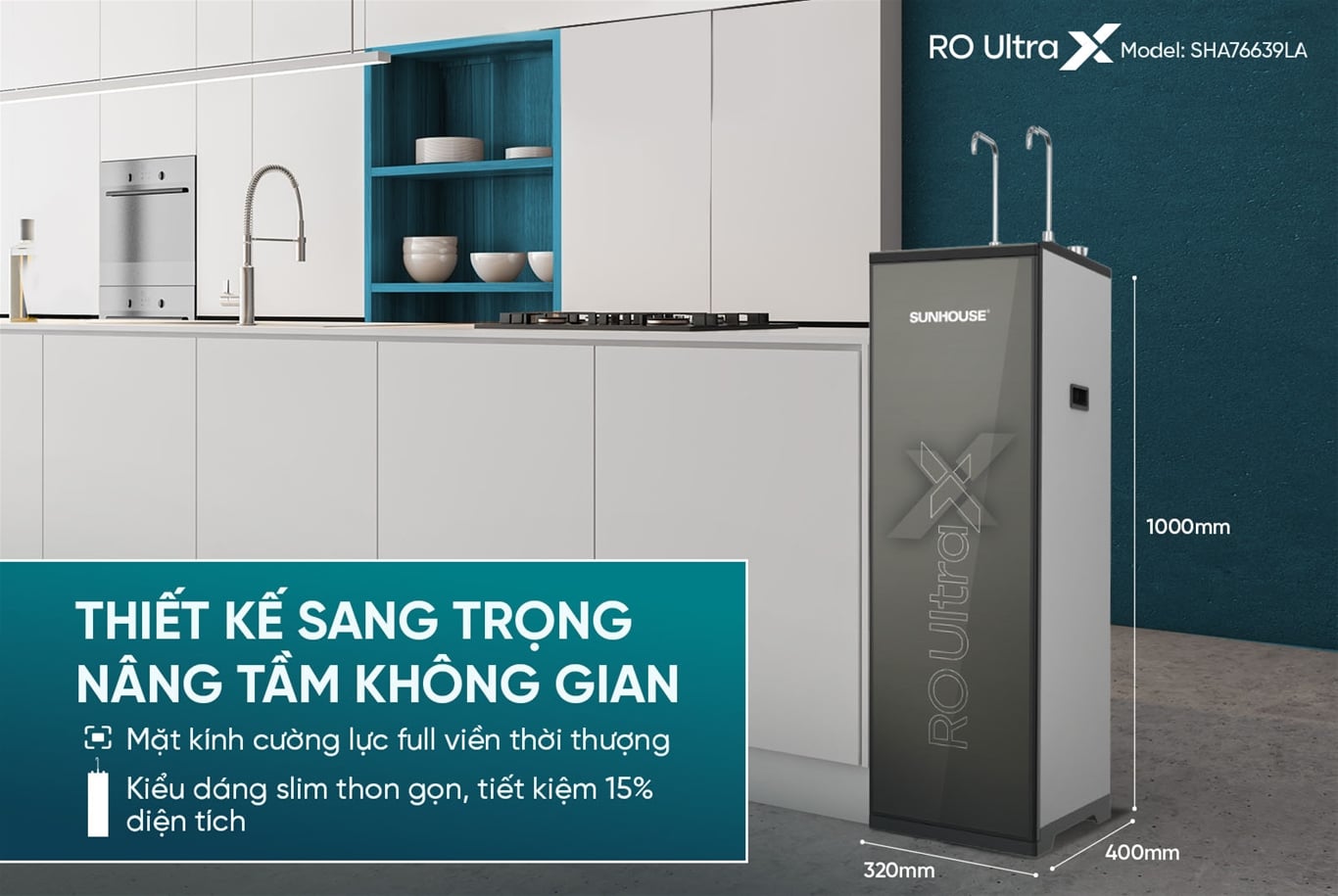 Máy lọc nước ion kiềm hydrogen ultrax Sunhouse SHA76639LA – ảnh 8