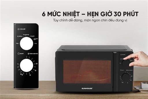 Lò vi sóng 20L Sunhouse SHD4822 – ảnh 8