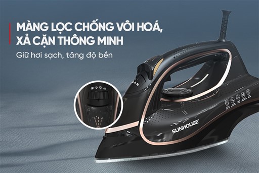 Bàn là hơi nước Sunhouse SHD2070 – ảnh 6