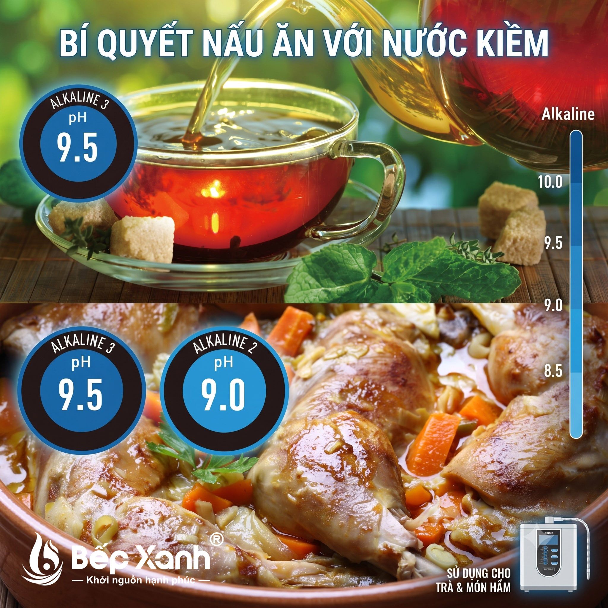  Máy Lọc Nước Điện Giải Ion Kiềm Cao Cấp Panasonic TK-AB50 
