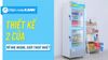 Tủ mát 2 cánh Sanaky 340 lít TM.VH408WL