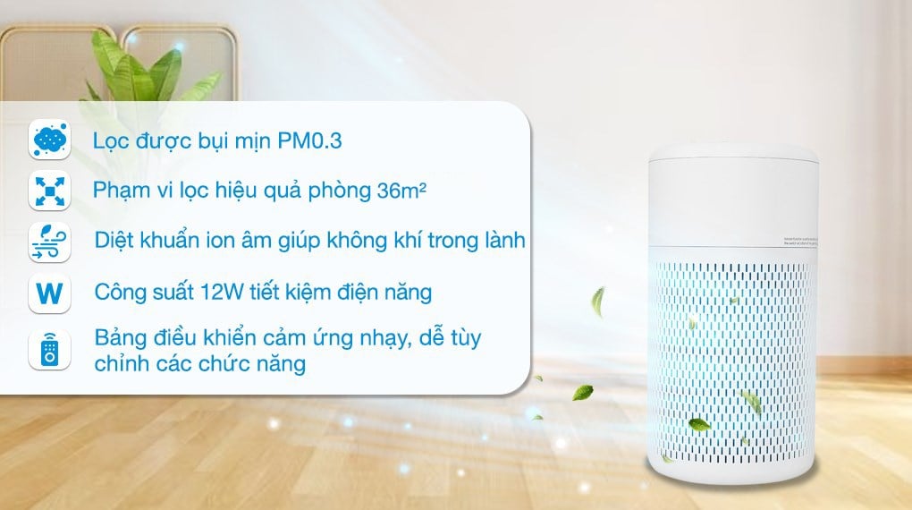 Máy lọc không khí Beko ATP 5100 I 12W – ảnh 2