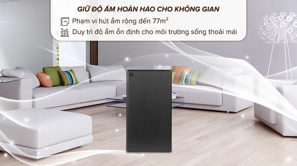 Máy hút ẩm kết hợp lọc không khí Sharp DW-T30FV-H – ảnh 5