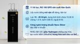  Máy lọc nước RO nóng nguội lạnh Hydrogen Sunhouse UltraPURE SHA76222KL 11 lõi 