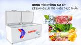  Tủ đông Sanaky Inverter 761 lít VH-8699HY3 