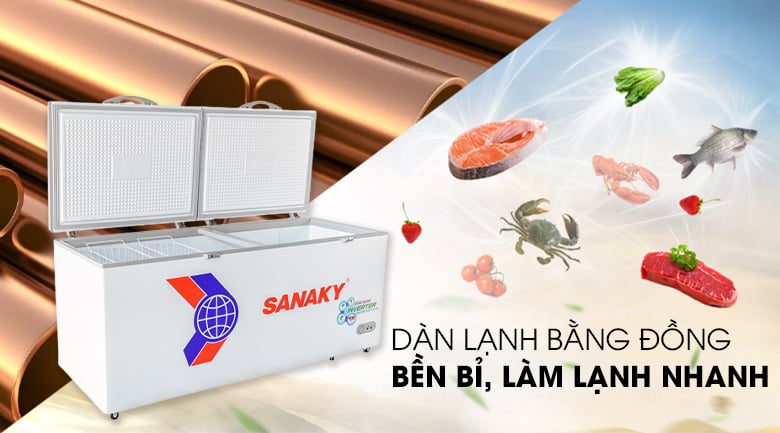 Tủ đông Sanaky Inverter 761 lít VH-8699HY3 – ảnh 5