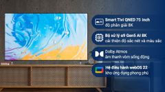 Smart Tivi QNED LG AI 8K 75 inch 75QNED99SQB ảnh 1