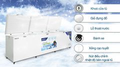 Tủ đông Hòa Phát 1190 lít HPF AD61190 ảnh 7