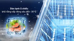 Tủ đông Aqua Inverter 301 lít AQF-C4001E ảnh 4