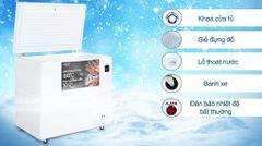Tủ đông Aqua Inverter 301 lít AQF-C4001E ảnh 7