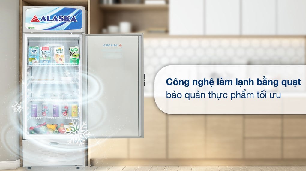 Tủ mát Alaska Inverter 300 lít LCI-300DX – ảnh 6