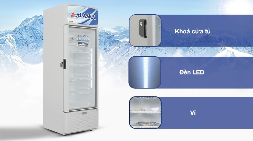 Tủ mát Alaska Inverter 300 lít LCI-300DX – ảnh 7