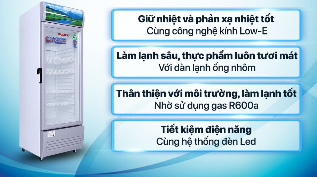 Tủ mát Sanaky 290 lít TM.VH358KL – ảnh 2