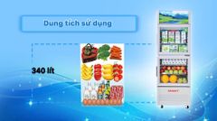 Tủ mát 2 cánh Sanaky 340 lít TM.VH408WL ảnh 5