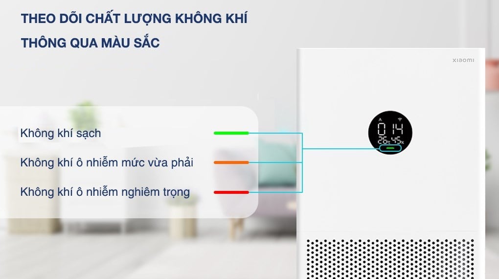 Máy lọc không khí Xiaomi Smart Air Purifier 4 lite EU (BHR5274GL) 33W – ảnh 2