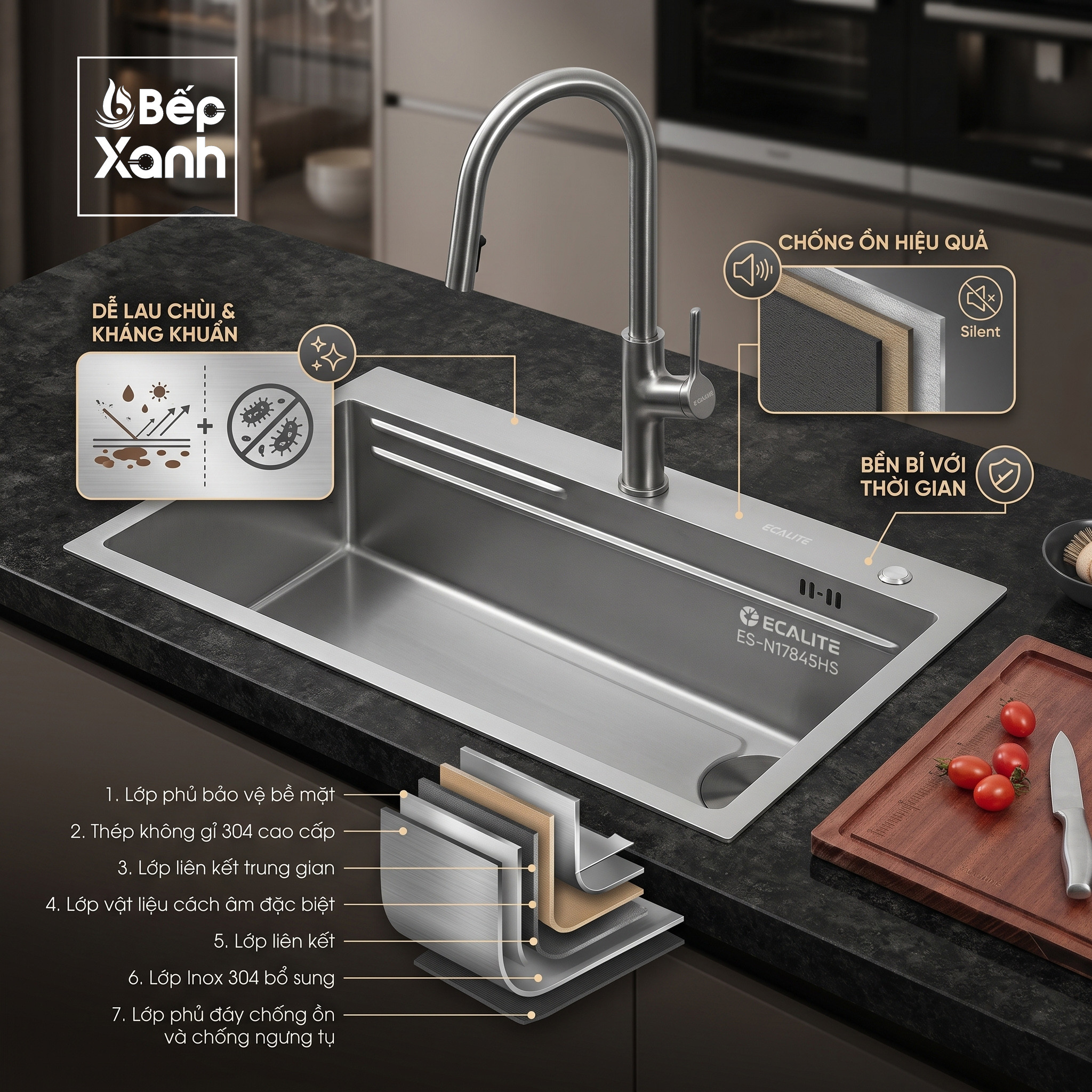 Inox 304 bền bỉ vượt thời gian