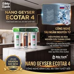 Máy Lọc Nước Dưới Chậu Rửa Nano Geyser Ecotar 4 / Nhập Khẩu 100 % Liên Bang Nga