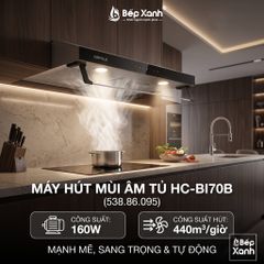 [CHÍNH HÃNG - FREESHIP HCM] Máy Hút Mùi Âm Tủ Hafele HC-BI70B (538.86.095) - Điều Khiển Cảm Ứng, Công Suất Mạnh Mẽ ảnh 4