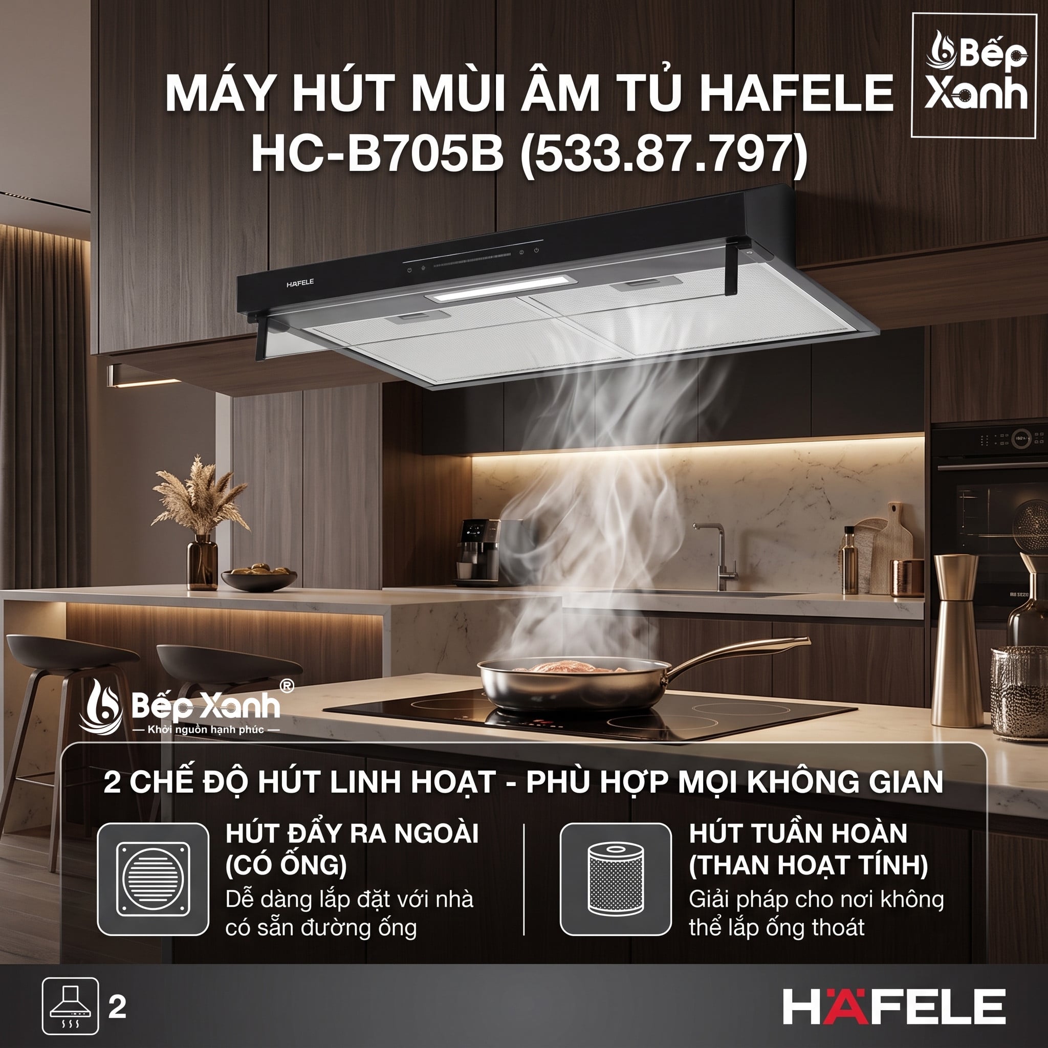 Máy hút mùi âm tủ Hafele HC-B705B (533.87.797) - Vì sao nên chọn Thành Đô khi mua máy hút mùi Häfele Máy hút mùi âm tủ Hafele HC-B705B (533.87.797) - Vì sao nên chọn Thành Đô khi mua máy hút mùi Häfele