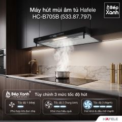 Máy hút mùi âm tủ Hafele HC-B705B (533.87.797) ảnh 3
