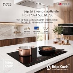 Bếp từ 2 vùng nấu Hafele HC-I3732A, mã số 536.61.736 ảnh 3