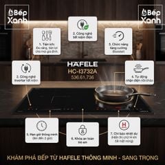 Bếp từ 2 vùng nấu Hafele HC-I3732A, mã số 536.61.736 ảnh 8