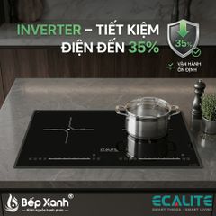 Bếp từ 2 vùng nấu Ecalite EL-MK2488II, nhập khẩu Malaysia ảnh 6