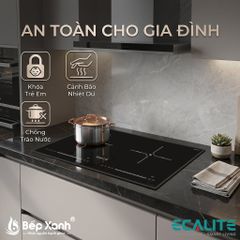 Bếp từ 2 vùng nấu Ecalite EL-MK2488II, nhập khẩu Malaysia ảnh 9