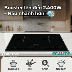 Bếp từ 2 vùng nấu Ecalite EL-MK2488II, nhập khẩu Malaysia ảnh 4