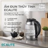  Bình đun siêu tốc thông minh Ecalite EK-G1812 (1.8L) / Chỉnh 5 mức nhiệt lý tưởng 