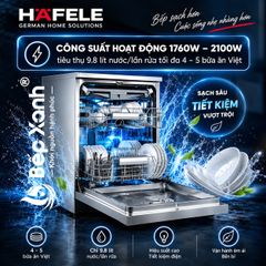 Máy rửa chén độc lập Hafele HDW-F6053S (535.29.702) ảnh 10