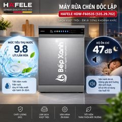 Máy rửa chén độc lập Hafele HDW-F6053S (535.29.702) ảnh 6