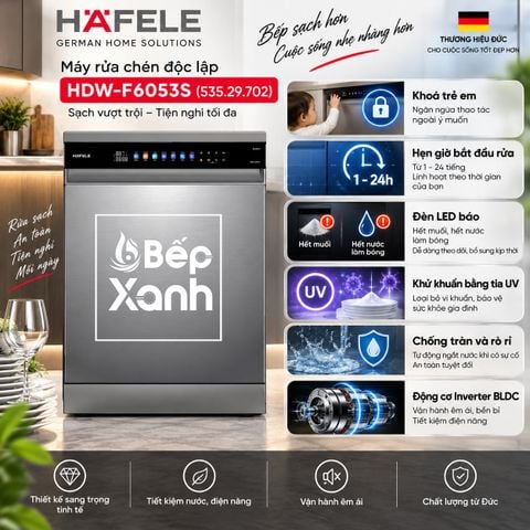 Máy rửa chén Hafele HDW-F6053S 535.29.702 chính hãng – ảnh 8