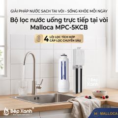 Máy lọc nước uống trực tiếp tại vòi Malloca MPC-5KCB - made in Japan ảnh 3