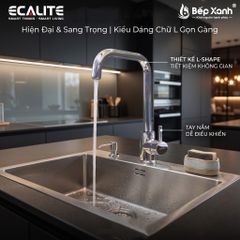 Vòi rửa chén nóng lạnh Kitchen Mixer Ecalite EF-H227C ảnh 4