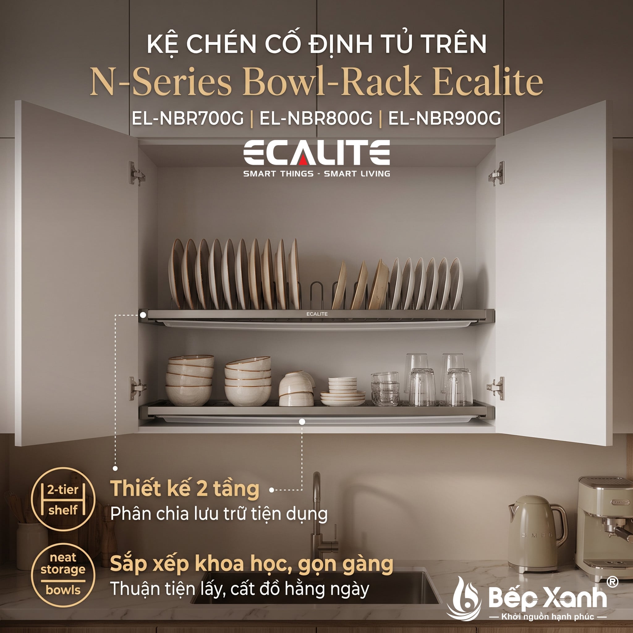 Thành Đô phân phối phụ kiện tủ bếp Ecalite chính hãng Thành Đô phân phối phụ kiện tủ bếp Ecalite chính hãng