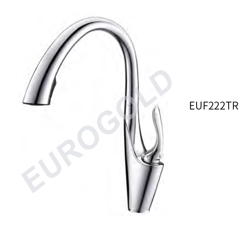 Vòi rửa bát dây rút Eurogold EVF222TR Vòi rửa bát dây rút Eurogold EVF222TR