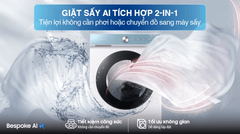 Máy giặt sấy Samsung Inverter 14/8 kg WD14BB944DGMSV ảnh 4