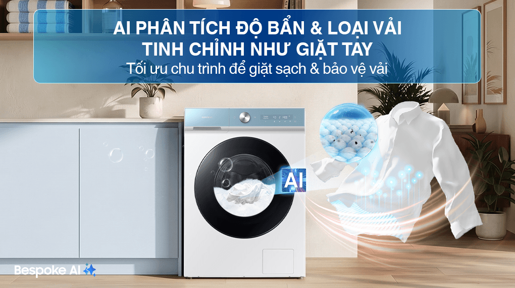 Máy giặt sấy Samsung Inverter 14/8 kg WD14BB944DGMSV – ảnh 5