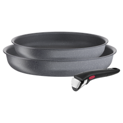 Bộ 2 chảo cán rời Tefal Ingenio Natural Force L3969202, chảo 24cm/chảo 28cm